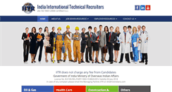 Desktop Screenshot of hireindians.com